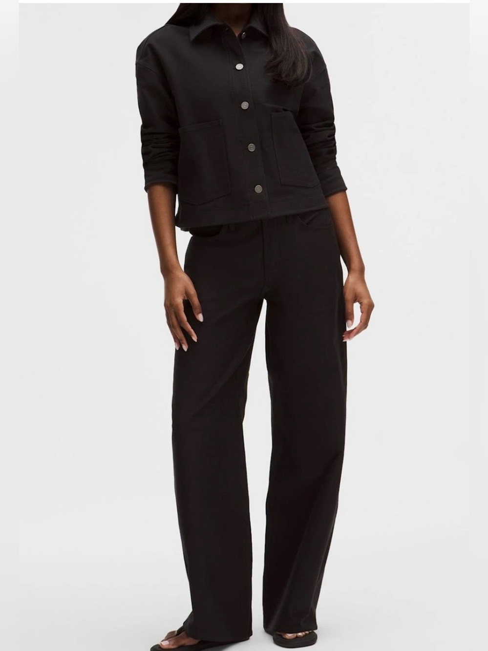 Lululemon Women’s EaseFive Jacket in Black Size XL NWT